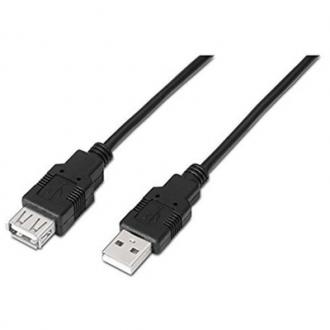  CABLE USB 2.0 TIPO-A M/H P NEGRO 1,8M 121930 grande
