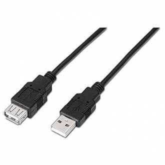 CABLE USB 2.0 TIPO-A M/H P NEGRO 1,8M 130383 grande