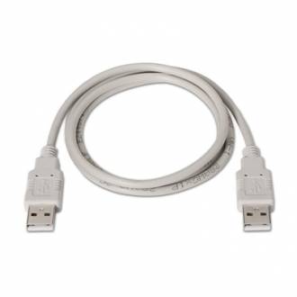  CABLE USB 2.0, TIPO A/M-A/M, 3.0 M Blanco 128837 grande