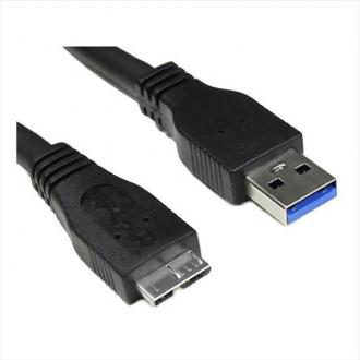  imagen de CABLE USB 3.0 CONEXION A(MICRO)-B NANOCABLE 2.0M 10.01.1102-BK 109466