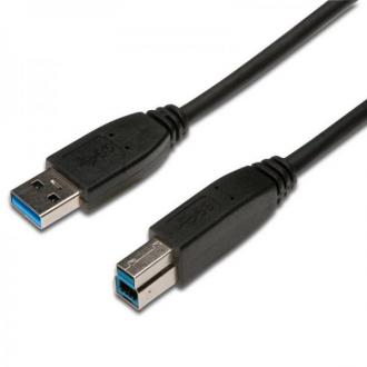  imagen de Cable USB 3.0 Tipo A-B M-M 1.8 Mts Calidad Premium 19119