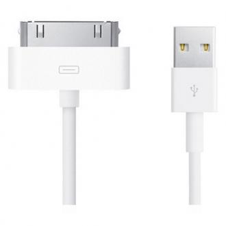  imagen de Oem Cable USB Blanco Para iPhone/iPad 60cm 92861