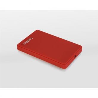  imagen de CAJA EXTERNA HDD 2.5" COOLBOX SCG2542 SATA USB 2.0 ROJO 109177