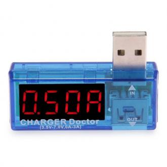  imagen de Comprobador/Medidor de Corriente y Voltaje USB 90997
