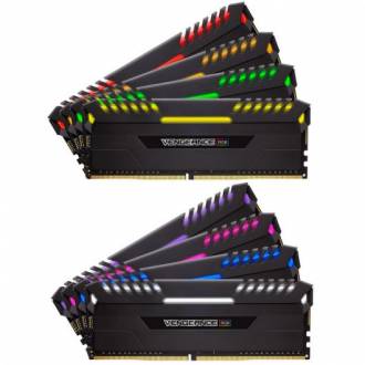  imagen de Corsair Vengeance RGB DDR4 3000 PC4-24000 128GB 8x16GB CL16 126531