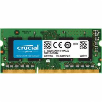  Memoria Ram para Mac Crucial DDR3 1066 PC3-8500 4GB CL7 127814 grande