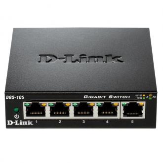  imagen de D-link DGS-105 Switch 5 Puertos 10/100/1000Mbps 90692
