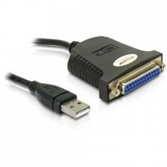  Delock Adaptador Cable USB 1.1 a paralelo(DB25H) 63038 grande
