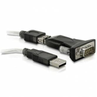  Delock Adaptador USB 2.0 - Serie DB9 con cable 131042 grande