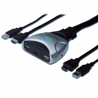  Digitus Mini KVM Switch USB/HDMI 123109 grande