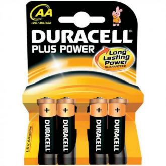  imagen de Duracell MNLR06PPK4 Pack 4 Pilas Plus Power AA 1.5V 121130