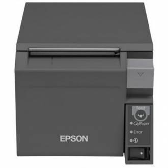 imagen de Epson Impresora Tiquets TM-70II Usb+RS232 Negra 131181