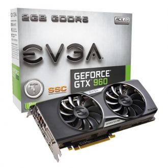  imagen de EVGA GeForce GTX 960 SuperClocked ACX 2GB GDDR5 Reacondicionado 87953