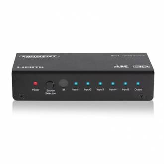  EWENT AB7817 5 x 1 HDMI switch, 3D and 4K support 131343 grande