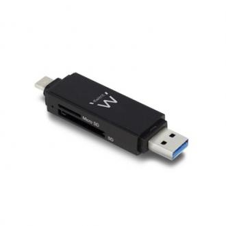  EWENT EW1075 USB3.1 Gen 1 Compact card reader All- 119106 grande