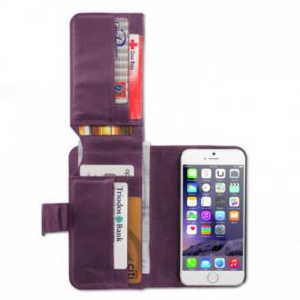  Funda Billetero Morada para Iphone 6 - Accesorio 72631 grande