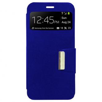  Funda Flip Cover Azul para Huawei Ascend G7 - Accesorio 71446 grande