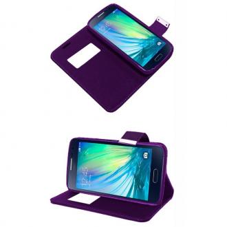  Funda Flip Cover Violeta para Samsung Galaxy A5 - Accesorio 72589 grande