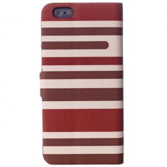  Funda Flip Stripe Marrón para iPhone 6 72867 grande