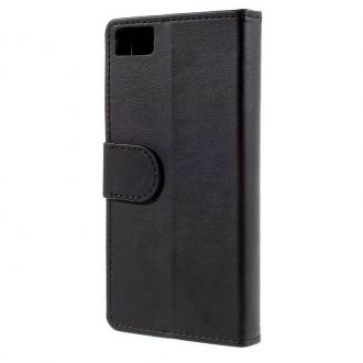  Funda Libro Negra para Aquaris M4.5/A4.5 71004 grande