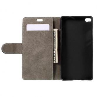  Funda Libro Negra para Huawei P8 72978 grande