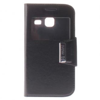  imagen de Funda Libro View Cover Negra para Samsung Galaxy J1 Mini 100022