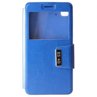  imagen de Funda Libro View Cover Azul para Bq Aquaris E5 4G - Accesorio 101063