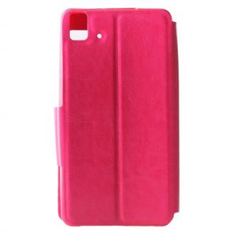  Funda Libro View Cover Rosa para Bq Aquaris E5 4G 101085 grande