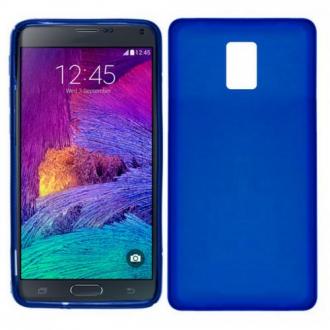  imagen de Funda Silicona Azul Samsung Galaxy Note 4 - Accesorio 25126
