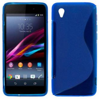  Funda Silicona Azul Sony Xperia Z1 - Accesorio 24999 grande