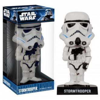  imagen de Funko Wacky Wobbler Storm Trooper Star Wars Figura 15cm 81568