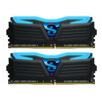  imagen de Geil Super Luce DDR4 3000 PC4-24000 8GB 2x4GB CL16 Negro LED Azul 103237