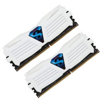  Geil Super Luce DDR4 2400 PC4-19200 16GB 2x8GB CL15 Blanco LED Blanco 83934 grande