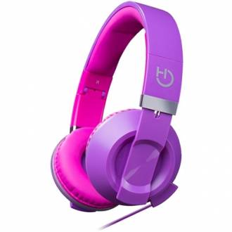  Hiditec Auricular+Mic Cool Kids Púrpura 128940 grande