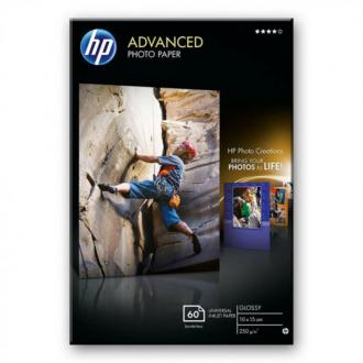  HP Papel Fotográfico Advanced Satinado 60 Hojas 10x15 250gr 115494 grande