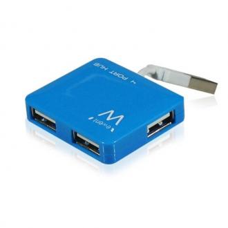  imagen de EMINENT-EWENT EW1126 Hub Mini 4 Puertos USB2 Azul 110813