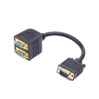  imagen de Iggual Cable Divisor VGA 1xHD15(M) 2xHD15(H) 0.2Mt 108500