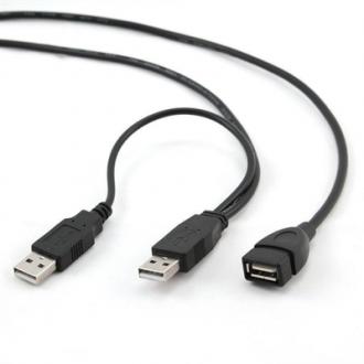 Iggual Cable ExtensiÃ³n Doble USB(M)-USB(H) 1.8 Mts 114123 grande