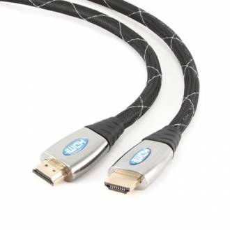  imagen de Iggual Cable HDMI 4K 3D (M)-(M) MalladoGold 4.5Mts 126772