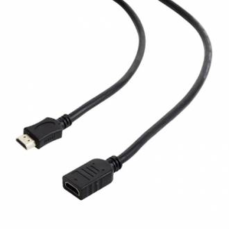  imagen de Iggual Cable HDMI (M)-(H) con Ethernet 1.8 Mts Ngr 126740