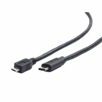  imagen de Iggual Cable Micro USB 2.0B(M) a USB 2.0C(M) 3Mts 124475