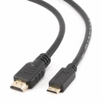  imagen de Iggual Cable Mini HDMI con Ethernet Gold 0.3 Mts 126709