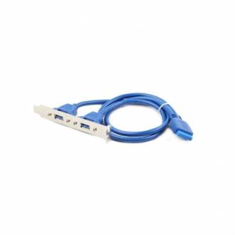  Iggual Cable USB3.0 Panel Posterior 2xUSB 0.45Mts 129045 grande