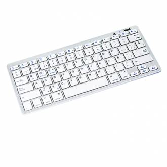  imagen de Iggual LITTLE Teclado mini BlueTooth 3.0 Blanco 124554