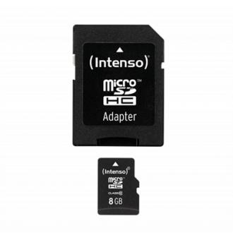  Intenso 3413460 Micro SD clase 10 8GB c/adapt 120495 grande