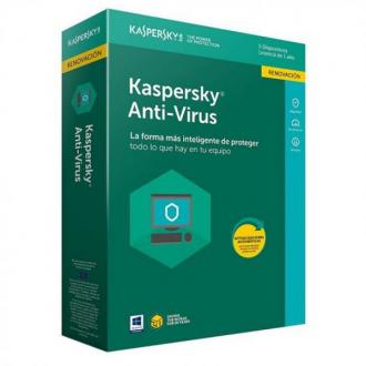  Kaspersky Anti-Virus 2018 3 Licencias Renovación 116747 grande