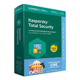  imagen de Kaspersky Total Security 3 Licencias 1 Año Entrada de Cine 116745