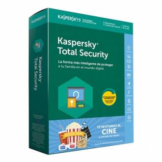  Kaspersky Total Security 3 Licencias 1 Año Entrada de Cine 129318 grande