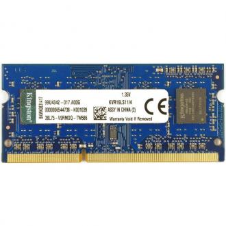 imagen de Módulo RAM KINGSTON - 4 GB (1 x 4 GB) - DDR3 SDRAM - 1600 MHz DDR3-1600/PC3-12800 - No-ECC - Sin búfer - CL11 - 204-clavijas - S 7155