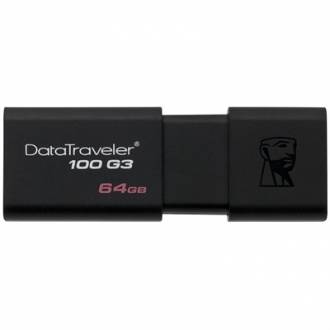  Kingston DataTraveler DT100G3 64GB USB 3.0 Negro 130337 grande